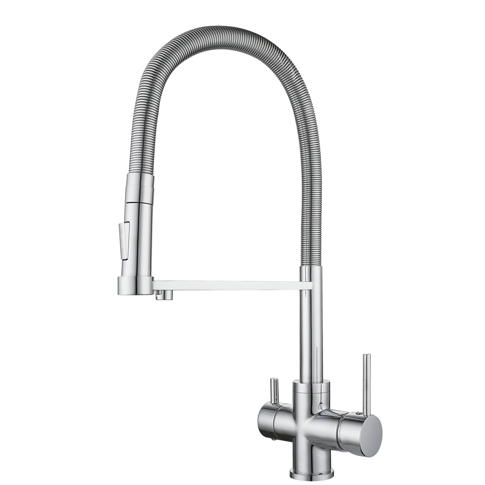 Pull Out 3 Way Water Filter Faucet