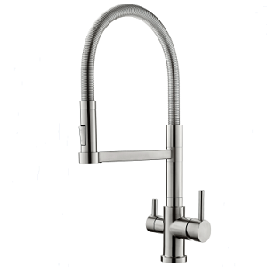 Solid SUS304 Spring Kitchen Faucet