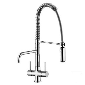 Pull Out 3 Way Water Filter Faucet   