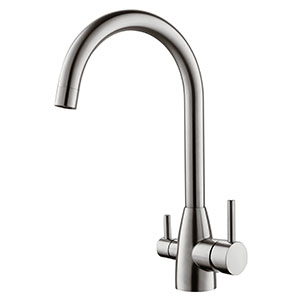 Solid SUS304 Three Way Kitchen Faucet